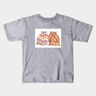 2 Fat Cats Kids T-Shirt